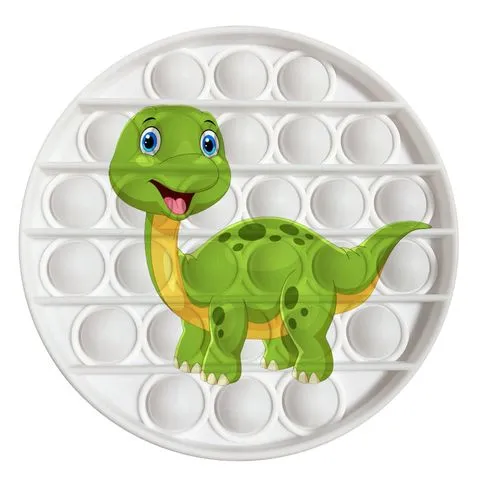 Silicone Sensory Fidget Bubble Pop rond