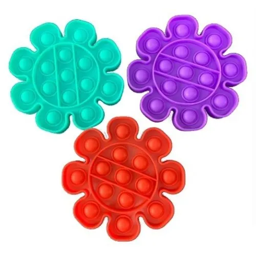 Silicone Sensory Fidget Bubble Pop standard shapes