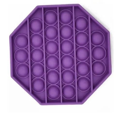 Silicone Sensory Fidget Bubble Pop standard shapes