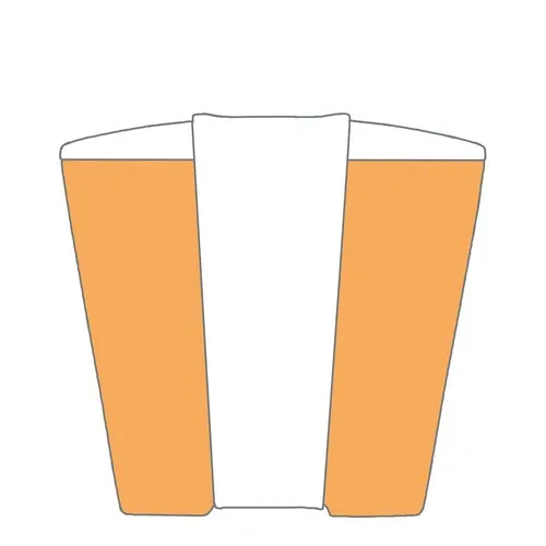 Snack2Go, forme 339 - 6C HL- Décor plein et couverts