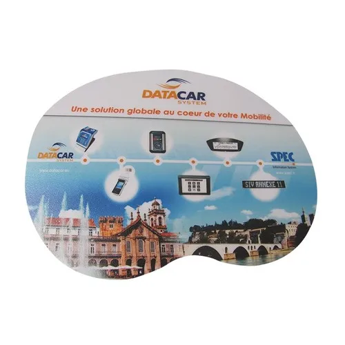 SOCLE DE BUREAU PP AVEC MOUSSE 42X30CM PERSONNALISABLE