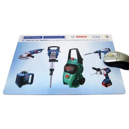 SOCLE DE BUREAU PP AVEC MOUSSE 42X30CM PERSONNALISABLE