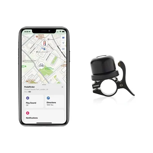 Sonnette de vélo avec géolocalisation Pedalfinder