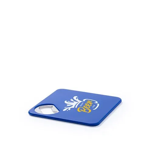 Sous-verre avec décapsuleur