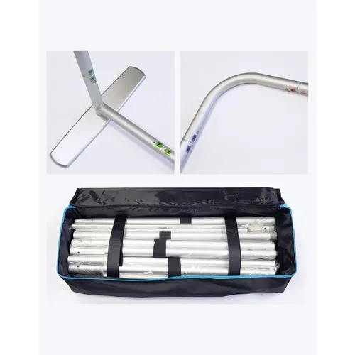 Stand courbé en aluminium 310 x 245 cm