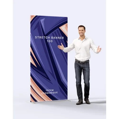 Stand éco HD 100x200 cm