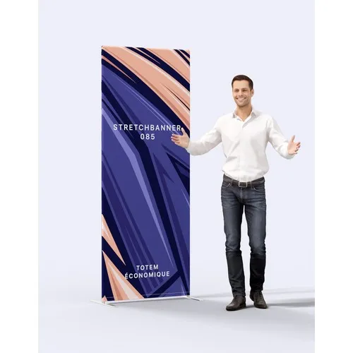 Stand éco HD 85x200 cm