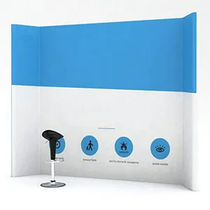 Objet publicitaire stand parapluie personnalisable.