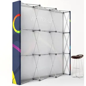 Objet publicitaire stand parapluie personnalisable.