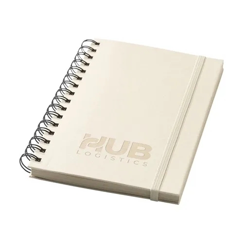 Sugarcane Bagasse Spiral Notebook A5 carnet