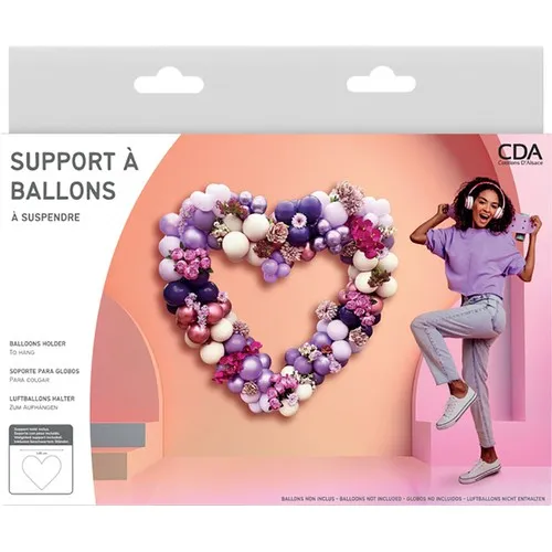 Support ballons D 150 cm COEUR
