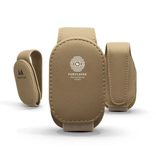 SUPPORT LUNETTE POUR PARE-SOLEIL DE VOITURE