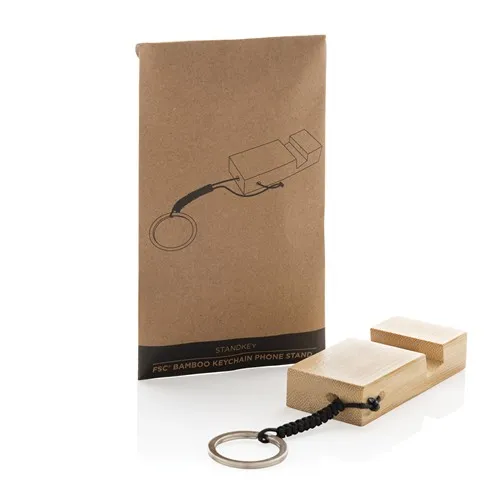 Support pour téléphone en bambou Standkey