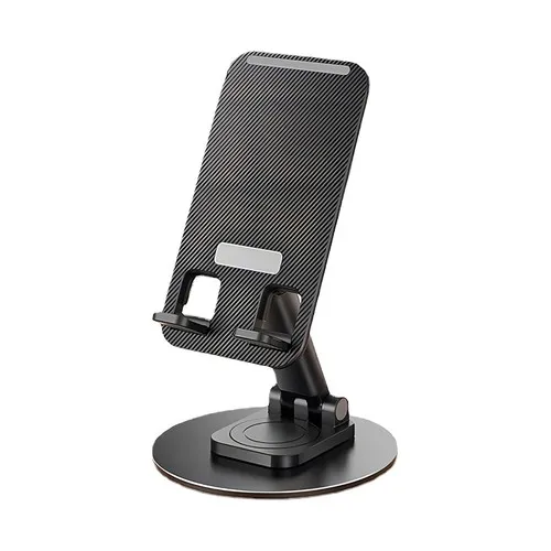 Support Téléphone  Bureau Pliable et Rotatif 360°