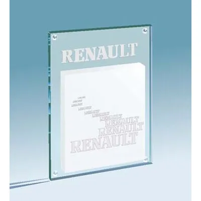 SUPPORT VERRE BLOC REPOSITIONNABLE 125 x 90 x 3mm