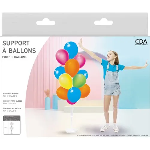 Suppport pour 12 ballons H 135 cm avec est water bag