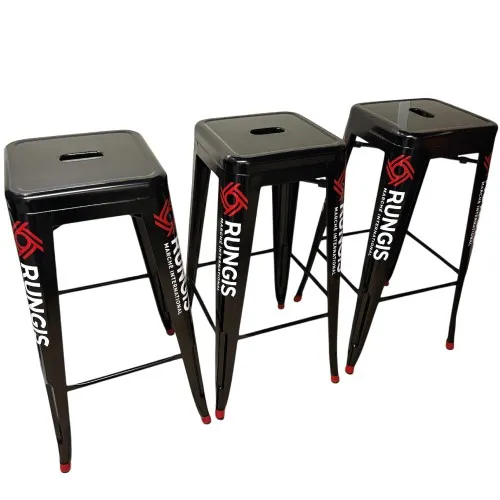 Tabouret Personnalisé |Tabourets de bar industriel Empilables