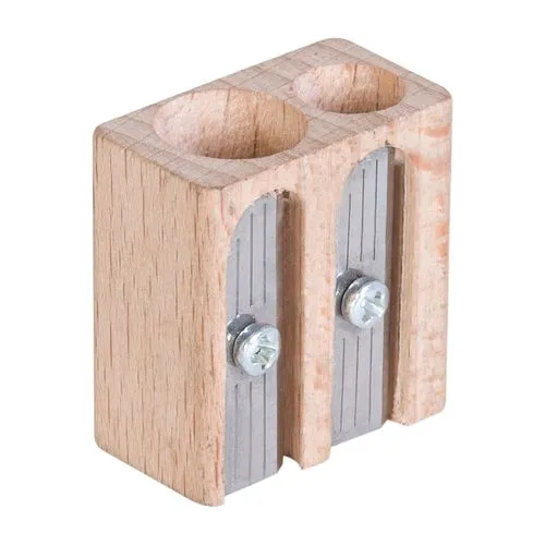 TAILLE-CRAYON DOUBLE TROU