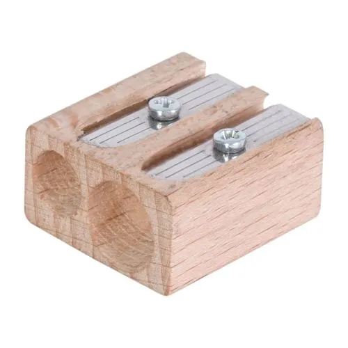 TAILLE-CRAYON DOUBLE TROU