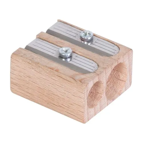 TAILLE-CRAYON DOUBLE TROU