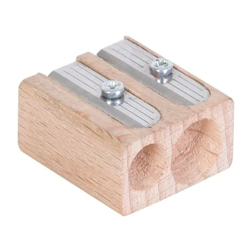 TAILLE-CRAYON DOUBLE TROU