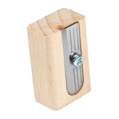 Taille-crayon simple - bois durable