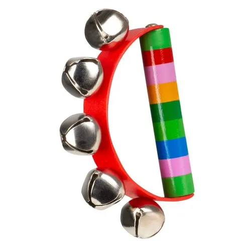 Tambourin à main (14 x 9 cm)