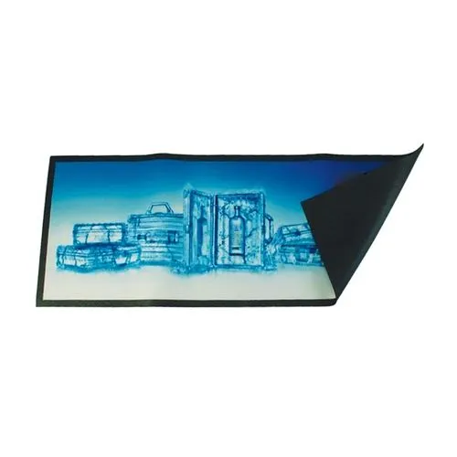 Tapis de bar en caoutchouc de qualité moyenne (60x19cm)
