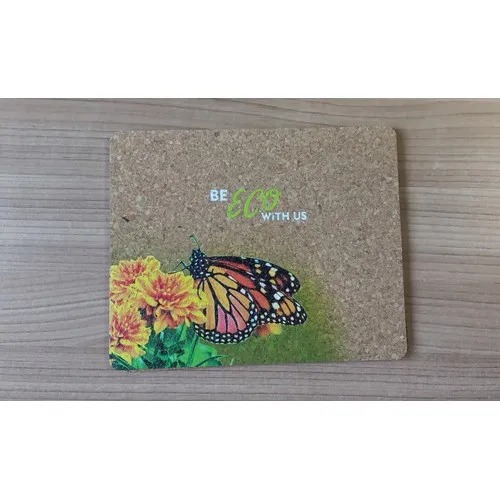 TAPIS DE SOURIS ECO EN LIÈGE AVEC IMPRESSION