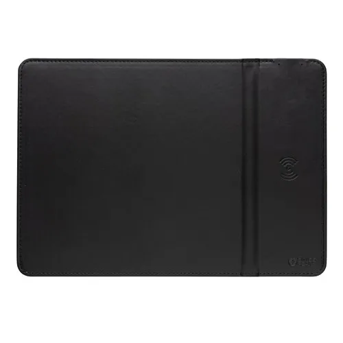 Tapis de souris en PU RCS avec chargeur 10W Swiss Peak