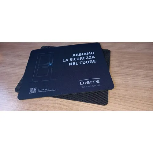 TAPIS DE SOURIS EN TISSU AVEC SUBLIMATION ET CAOUTCHOUC