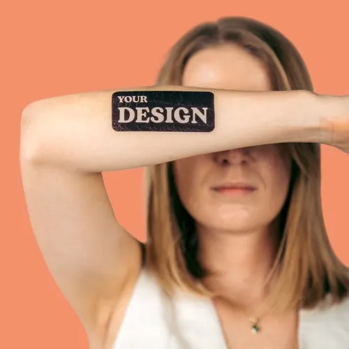 tatouage éphémère en couleur - 100 x 50 mm