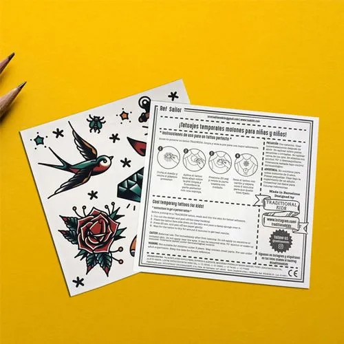 Tatouages pailletés - Tattoos avec effet glitter