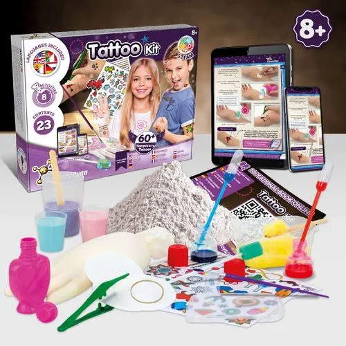Tattoo Factory Kit I. Jeu éducatif pour enfants