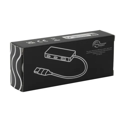 Tecco GRS Recycled Alu USB Hub