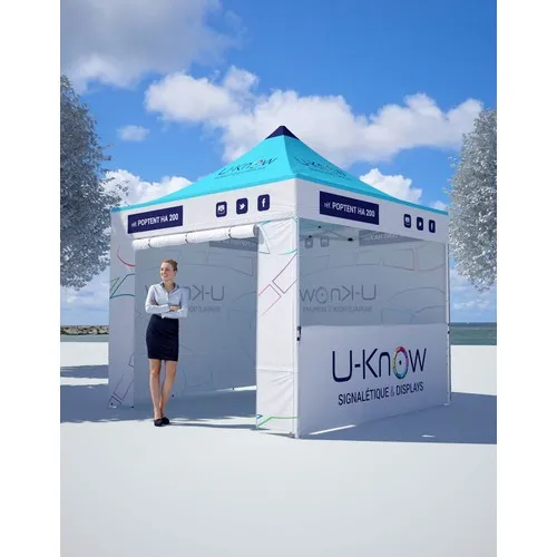 Tente aluminium 2x2m