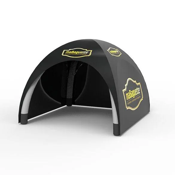 Stand gonflable autonome sans électricité permanente