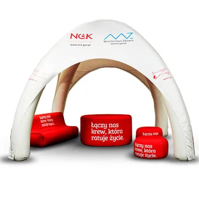 Tente gonflable étanche