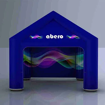 Tente gonflable Quadri