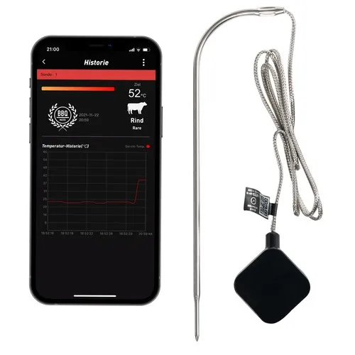 Thermomètre à barbecue HOT avec app et sonde de température sans fil