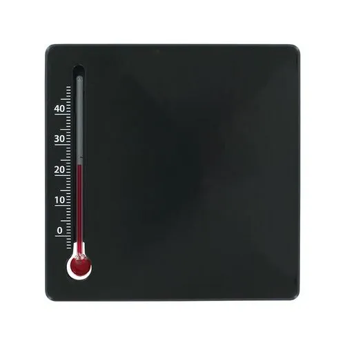 THERMOMETRE CARRE EN MATIERE RECYCLEE