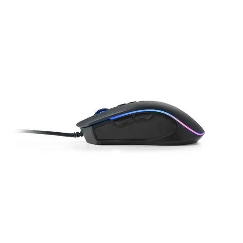 THORNE MOUSE RGB. Souris gaming avec câble de 1.5m et lumières LED RVB en ABS