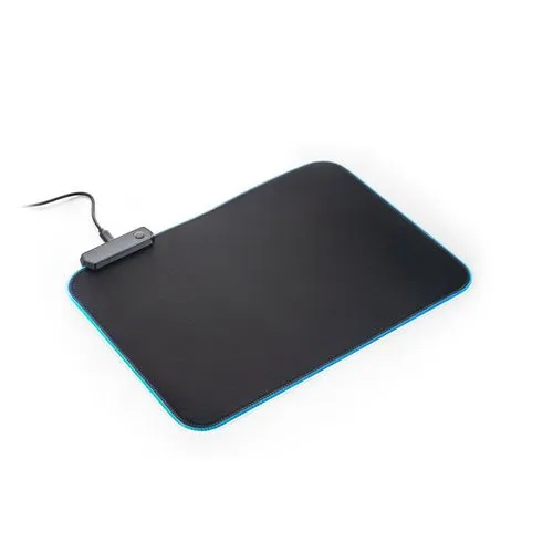 THORNE MOUSEPAD RGB. Tapis de souris gaming avec lumières LED RGB en polyester
