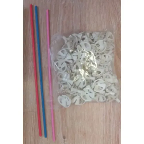 Tige papier et plastique