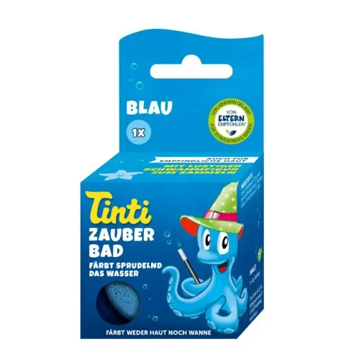 Tinti - bain magique bleu