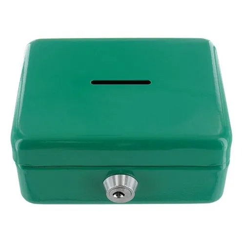 TIRELIRE BOITE METALLIQUE A CLE