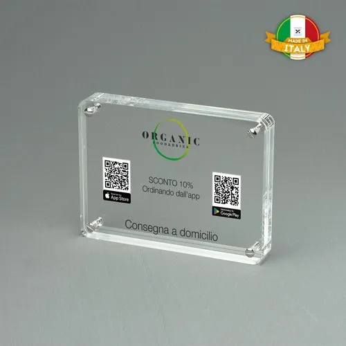 Tombstone en plexiglass personnalisable