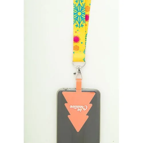 Tour de cou pour mobile RPET Subyard Mobile Xmas Safe