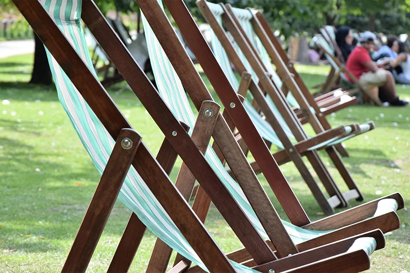 Un transat publicitaire moderne pour votre évènement.