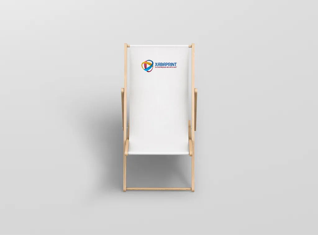 Un transat publicitaire moderne pour votre évènement.